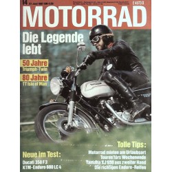 Motorrad Nr.14 / 27 Juni 1987 - Die Legende lebt