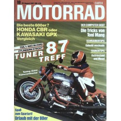 Motorrad Nr.18 / 22 August 1987 - Tuning Guzzi Transcontinental