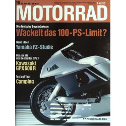Motorrad Nr.16 / 25 Juli 1987 - Radd Yamaha MC 2