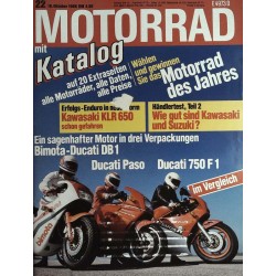 Motorrad Nr.22 / 18 Oktober 1986 - Bimota Ducati DB 1