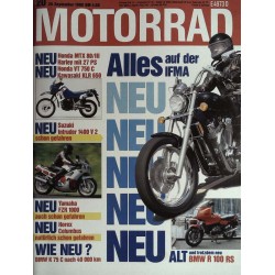 Motorrad Nr.20 / 20 September 1986 - Alles auf der IFMA