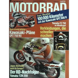Motorrad Nr.11 / 17 Mai 1986 - Der RD-Nachfolger