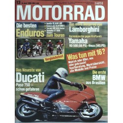 Motorrad Nr.13 / 14 Juni 1986 - Ducati Paso 750