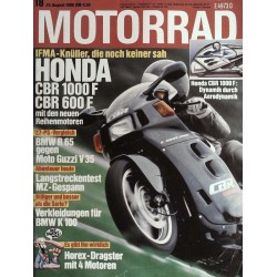 Motorrad Nr.18 / 23 August 1986 - Honda CBR 1000 F