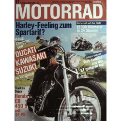 Motorrad Nr.17 / 9 August 1986 - Harley Feeling