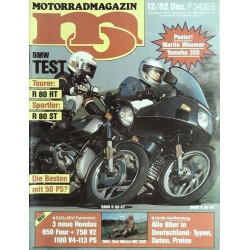 MO Heft 12 / Dezember 1982 - BMW Test