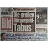 Bild Zeitung Dienstag, 25 Juni 2024 - Bürgergeld-Tabus