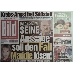 Bild Zeitung Freitag, 30...