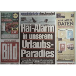 Bild Zeitung Samstag, 10...