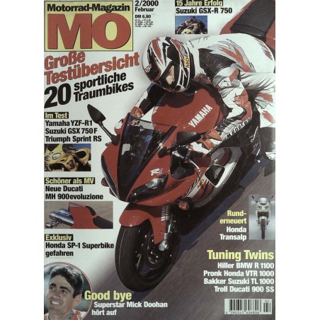 MO Heft 2 / Februar 2000 - Yamaha YZF-R1