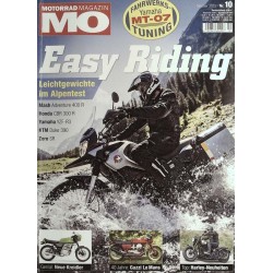 MO Heft 10 / Oktober 2015 - Easy Riding