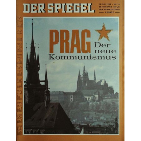 Der Spiegel Nr.20 / 13 Mai 1968 - Prag