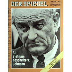 Der Spiegel Nr.15 / 8 April 1968 - Johnson