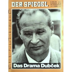 Der Spiegel Nr.17 / 21 April 1969 - Das Drama Dubcek