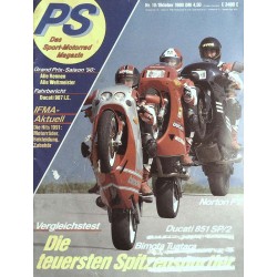 PS Die Motorrad Zeitung 10 - Oktober 1990 - Spitzensportler