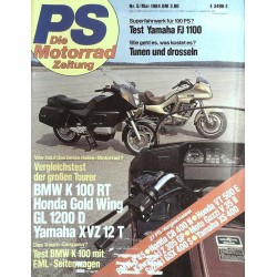 PS Die Motorrad Zeitung Heft 5 - Mai 1984 - Reise Motorrad