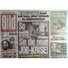 Bild Zeitung Freitag, 16 August 2024 - Die neue Job Krise