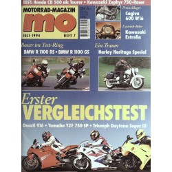 MO Heft 7 / Juli 1994 - Erster Vergleichstest