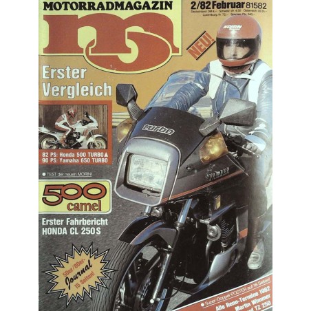 MO Heft 2 / Februar 1982 - Yamaha 650 Turbo