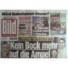 Bild Zeitung Mittwoch, 21 August 2024 - Kein Bock auf Ampel