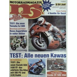 MO Heft 6 / Juni 1984 - Kawasaki GP Z 900 R