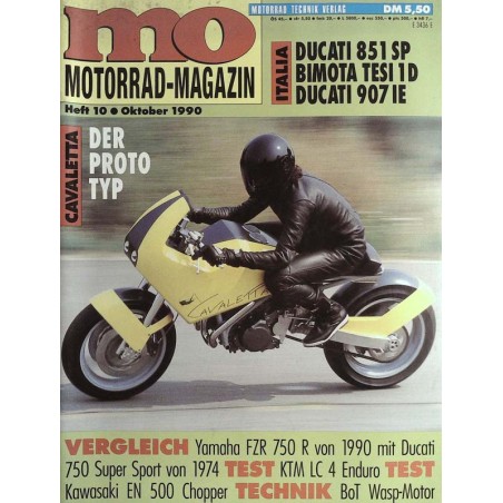 MO Heft 10 / Oktober 1990 - Cavaletta der Prototyp