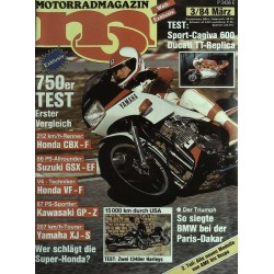 MO Heft 3 / März 1984 - Yamaha XJ-S