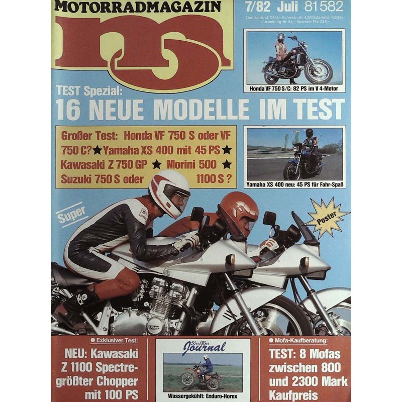 MO Heft 7 / Juli 1982 - 16 neue Modelle im Test