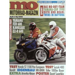 MO Heft 5 / Mai 1990 - Vergleich Yamaha vs. Kawasaki