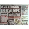 Bild Zeitung Donnerstag, 22 August 2024 - Abschiebe Irrsinn!