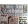 Bild Zeitung Mittwoch, 28 August 2024 - Merz bietet Asyl-Deal an