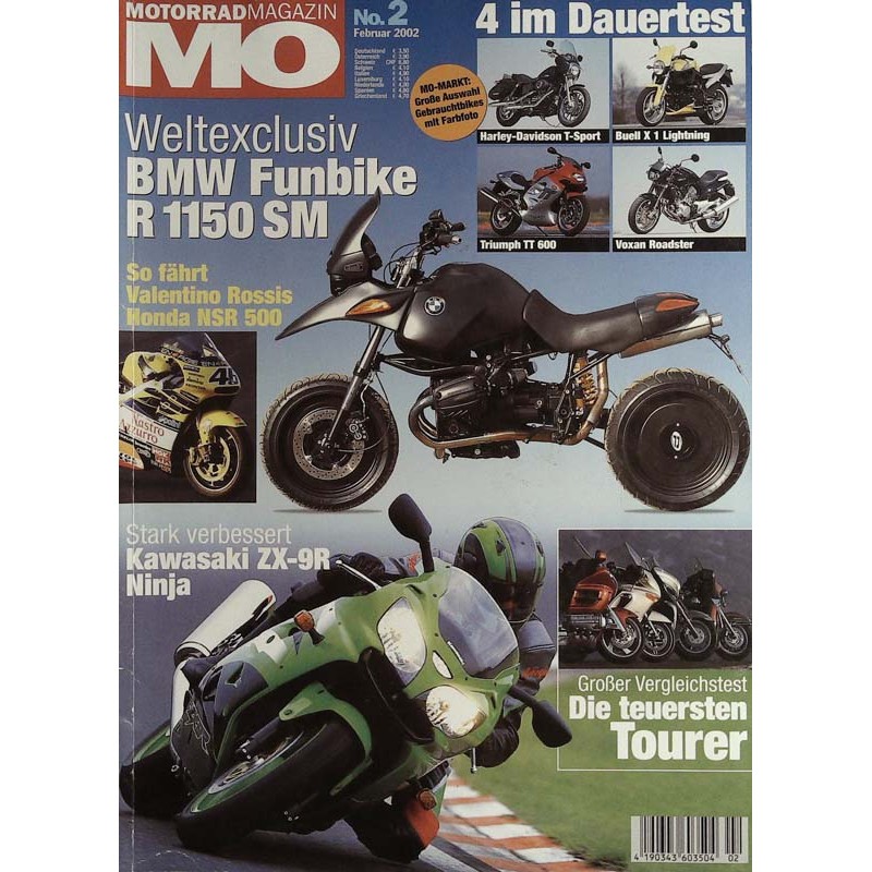 MO Heft 2 / Februar 2002 - BMW Funbike R 1150 SM