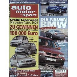 auto motor & sport Heft 22 / 15 Oktober 2003 - Die neuen BMW