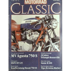 Motorrad Classic 1/1988 - MV Agusta 750 S