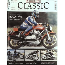 Motorrad Classic 5/03 - Sept/Okt 2003 - MV Augusta 750 S America