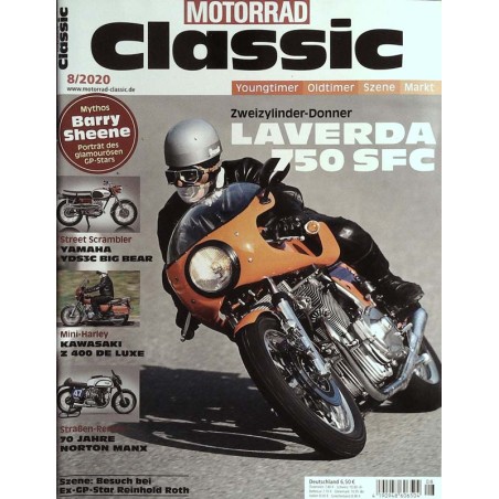 Motorrad Classic 8/2020 - Laverda 750 SFC