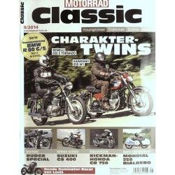 Motorrad Classic 8/2014 - Charakter Twins