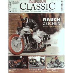 Motorrad Classic 6/03 - November/Dezember 2003 - Rauch Zeichen