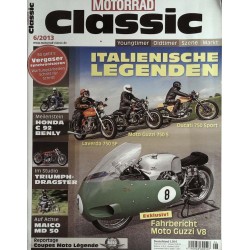 Motorrad Classic 6/2013 - Italienische Legenden