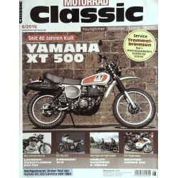 Motorrad Classic 6/2016 - Yamaha XT 500