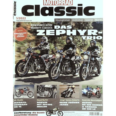 Motorrad Classic 5/2022 - Das Zephyr Trio