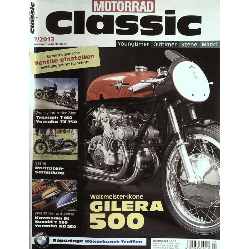 Motorrad Classic 7/2013 - Gilera 500