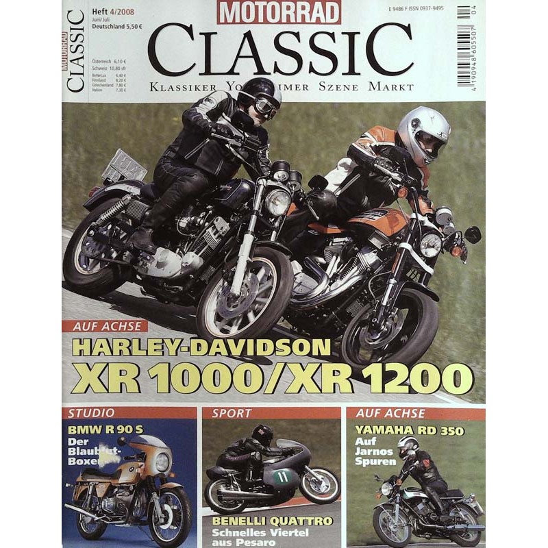 Motorrad Classic 4/08 - Juni/Juli 2008 - Harley Davidson