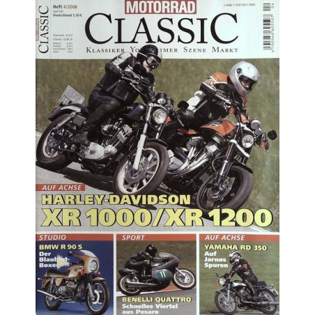 Motorrad Classic 4/08 - Juni/Juli 2008 - Harley Davidson