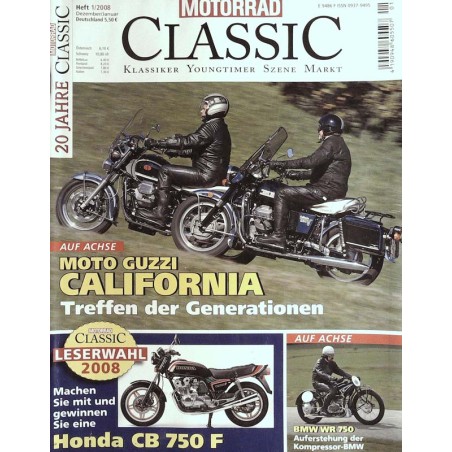 Motorrad Classic 1/08 - Dezember/Januar 2008 - Moto Guzzi California