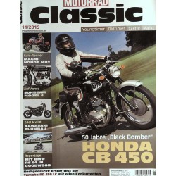 Motorrad Classic 11/2015 - Honda CB 450