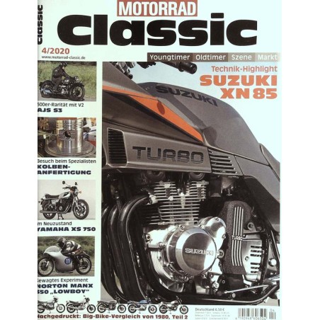 Motorrad Classic 4/2020 - Suzuki XN 85