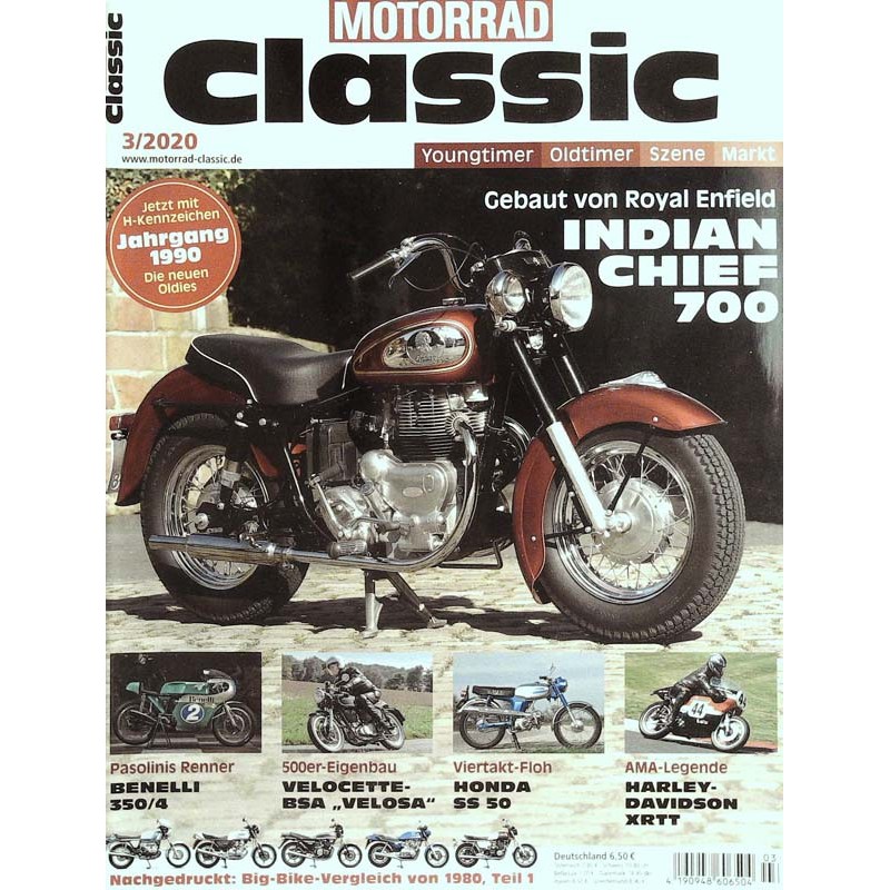 Motorrad Classic 3/2020 - Indian Chief 700