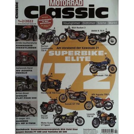 Motorrad Classic 1+2/2022 - Superbike Elite