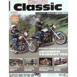 Motorrad Classic 12/2021 - Triumph Trident 750